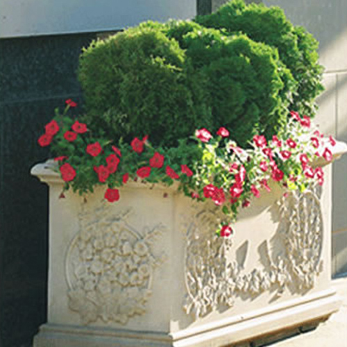 CAD Drawings Longshadow® Planters & Garden Ornaments, Classic Garden Ornaments, Ltd.® Hollyhock Trough